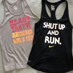 Bundle of Nike Dri-Fit Tanks